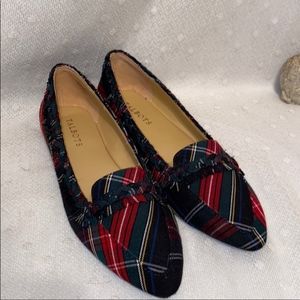Talbots Francesca Plaid Flats